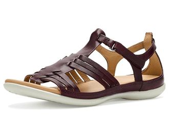 Ecco Flash Huarache Leather Womens Dress Sandals Ruby : EU 43 (US Womens 12-12.5) M