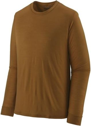 Patagonia L/S Cap Cool Merino Shirt Merinoshirt f&uuml;r Herren | braun