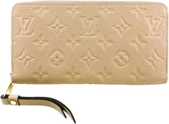 Louis Vuitton Pre-owned Clutches, female, Beige, Size: ONE SIZE Pre-owned Canvas Clutch