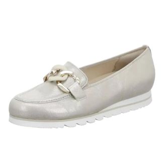 Hassia Klassieke instapper - Dames - Schoenen - Grijs - Maat: 40 EU Leer
