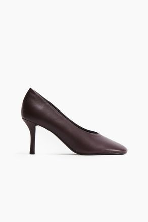 H&M Pumps aus Leder - Red