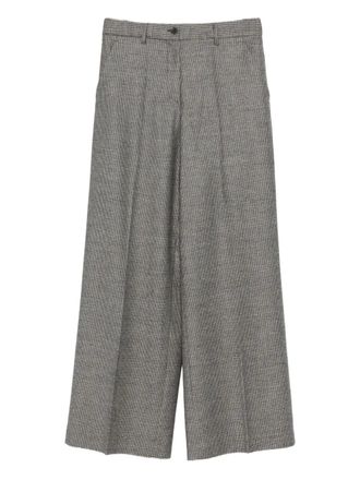 Aspesi houndstooth trousers - Grey
