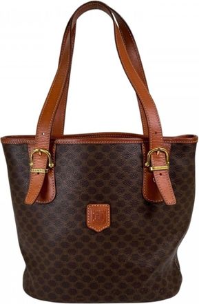 Celine Brown Leather Tote Bag (Pre-Owned)
