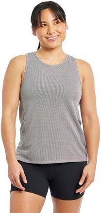 Oiselle Flyout Trail Tank Top - Womens in Black/white at Nordstrom, Size X-Small