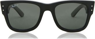 Ray-Ban RB0840SF Mega Wayfarer Asian Fit 901/58 Mens Sunglasses Black Size 52