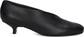 Vicini Carpa Pump - Dames - Pumps - Zwart - 39 EU - Leer - Schoenen