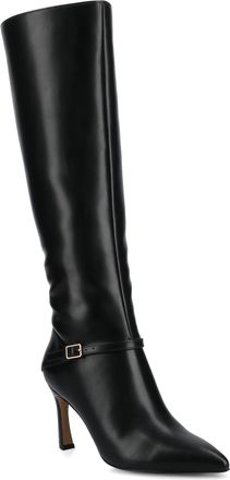 Journee Collection Journee Womens Elara Knee High Wide-Width Wide-Calf Dress Boots