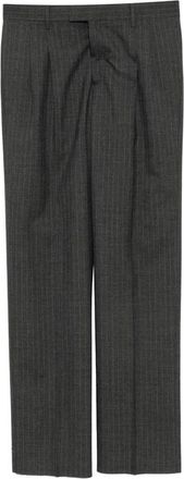 Lardini Pinstripe Pleated-design Trousers