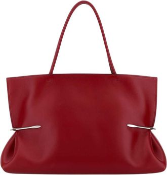 Givenchy Red Pinch Squeezed Large Tote