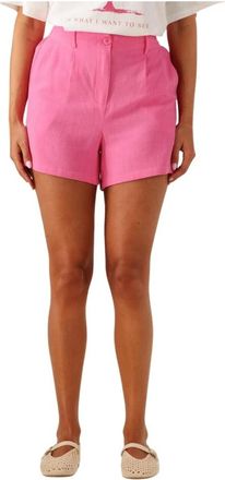 Ydence Ydence, Dames, Korte broeken, Roze, Maat: 2XL