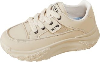 Generic Womens Orthopedic Arch Support Running Trainers Womens Versatile Fashionable Canvas Shoes Thick Shoes Soft Comfortable Single Trendy Casual Sports & O