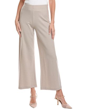 Eileen Fisher Eileen Fisher Petite Felted Wool Wide Leg Pant