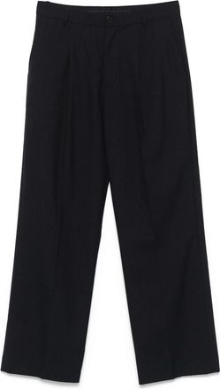 Dries Van Noten Pinstripe Straight-leg Trousers