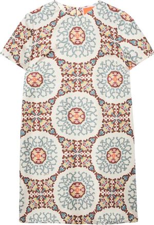 La DoubleJ Mini Swing Jurk - Dames - Zomerkleedjes - Veelkleurig - L - Kleedjes