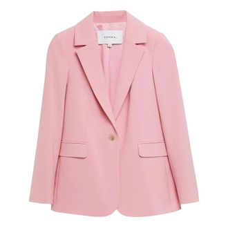 Comma Indoor Blazer - Dames - Blazers - Roze - 4XL - Leer - Jassen
