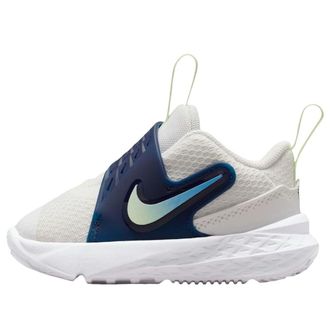 Nike (TD) Nike Team Hustle D 12 White Midnight Navy Volt Tint HF6281-104