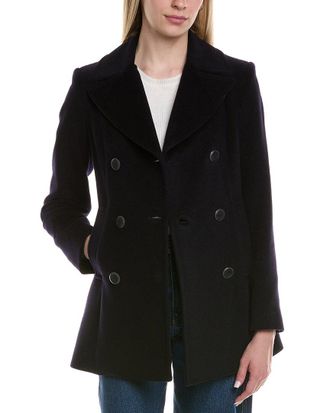 Fleurette Fleurette Wool-Blend Coat