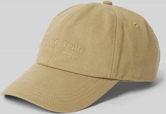 Marc O'Polo Basecap mit Label Stitching in Beige, Gr&ouml;&szlig;e 1