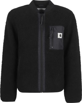 Carhartt Work in Progress Trui met borstzak en rits - Zwart