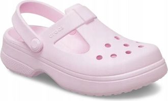 OEM Crocs Classic Mary Jane Clog Ni&ntilde;os 210615 C12eu 2930 Rosa Leche