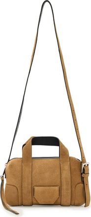 AllSaints Ares S Compact Crossbody Bag in Biscuit Brown at Nordstrom