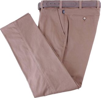 Br&uuml;hl Mens Catania B Smart Casual Trousers - Putty Brown - W36 L32