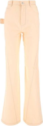 Bottega Veneta Peach Wide Leg Pant