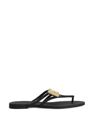 Dolce & Gabbana Flip-Flops mit Applikation