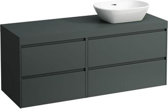 Laufen Laufen - Lani Encimera De Lavabo Gris Tr&aacute;fico Incl. Mueble Bajo, 1
