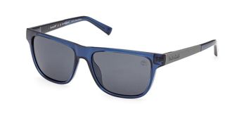 Timberland TB00069 Polarized 90D Mens Sunglasses Blue Size 56
