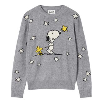 Saint Barth Jersey de punto Tessa con cuello redondo - Knitwear - Mujer - Gris - M