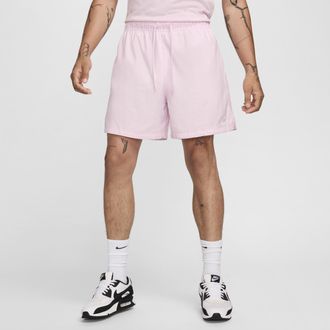 Nike Mens Club Woven Flow Shorts in Pink | FN3307-663