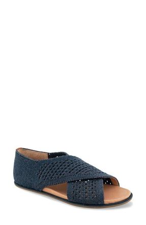 Gentle Souls Laniey Sandal in Navy Knit at Nordstrom, Size 6.5