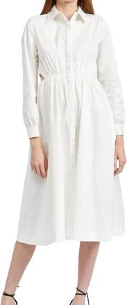 En Saison Stella Dress In Off White