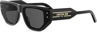Dior Signature S15I - unisex - Zonnebrillen - Zwart - 64 MM - Accessoires