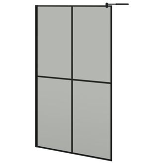 vidaXL Vidaxl - Cabina Doccia 118x190 Cm Con Vetro Temperato Scuro
