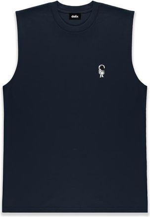 Dalix Astronaut Midweight Jersey Tank in Navy Blue at Nordstrom, Size Xx-Large