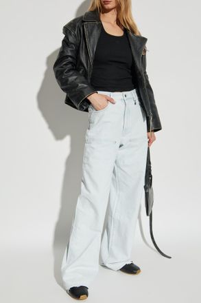 Amiri High-waisted Jeans, Womens, Light Blue