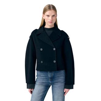 Vanessa Bruno Donna, Cappotti, Blu, S, new