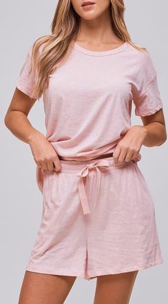 Papinelle Sleepwear Ada Boxer Short Pajamas in Pink at Nordstrom, Size X-Large