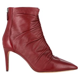 Alexandre Birman Susanna Enkellaarsjes in Rode Leer