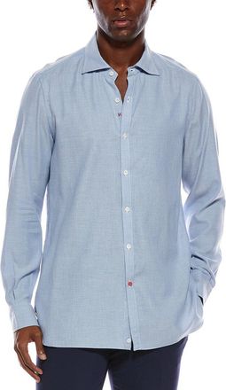 Isaia Cashmere-Blend Sport Shirt