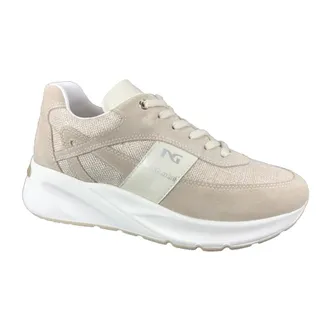 Nero Giardini Sneakers, female, Beige, Size: 10 US Schoenen Sneaker