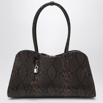 Stella McCartney Stella Mc Cartney Espresso Snake Effect Ryder Tote Bag