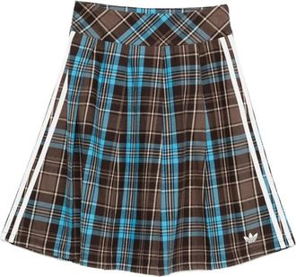 adidas Check Stripe Skirt