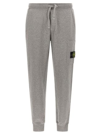 Stone Island Grey Slim Drawstring Joggers