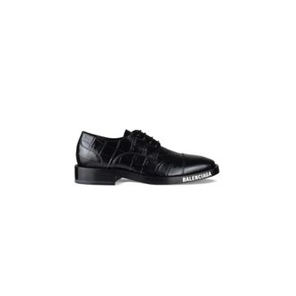 Balenciaga Derby Schoen - Heren - Nette schoenen - Zwart - 40 EU - Leer - Schoenen