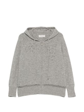 Ermanno Scervino Felpa con cappuccio Ermanno Firenze in lana e cashmere