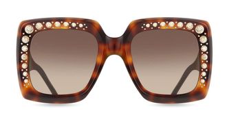 Carolina Herrera HER 0178/S WR9/HA Womens Sunglasses Tortoiseshell Size 53