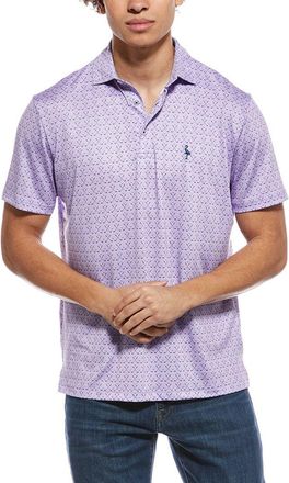 Tailorbyrd Tailorbyrd Golf Clubs Printed Performance Polo Shirt